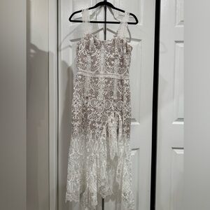 Bronx & Banco Tiffany White Lace Dress